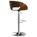 Amery - Mid Century Modern Adjustable Swivel Bar Stool by HouseOfZazla