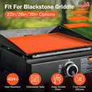 Silicone Griddle Mat Heavy Duty Food Grade Grill Mat BBQ Griddle Top Cover Fit for 36in/ 28in/ 22in Blackstone Griddle for All Seasons