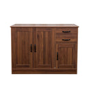 Modern Wood Buffet Sideboard with 2 Doors, 1 Storage & 2 Drawers by HouseOfZazla