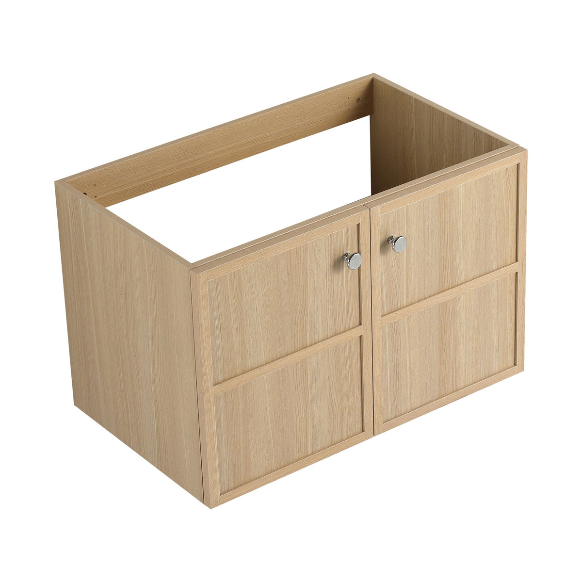 Modern Wall Mounted Bathroom Vanity With Soft Closing Doors, photo 2 of 8