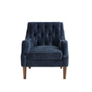Button Tufted Accent Chair Vintage Style by Unique Piece Furniture