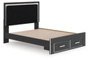 Zuraleus - Upholstered Panel Platform Storage Bed by Unique Piece Furniture
