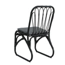 Outdoor Wicker Dining Chairs With Washable Cushions (Set of 2) by HouseOfZazla