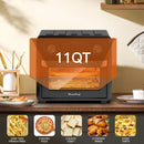 Compact Air Fryer Toaster Oven 11QT