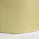 Modern Round Accent Table With Hammered Surface