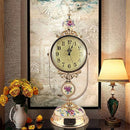 Vintage American Style Desktop Clock Home Ornament