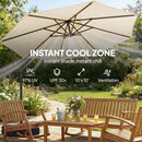Garden Cantilever Patio Umbrella by HouseOfZazla