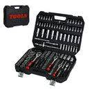 Tool Set Socket And Ratchet Wrench Toolbo 71 Pieces Toolbox Universal Home Car Repair Tool Set For Men Homeowners Diy Enthusiasts And Mechanics - Black by HouseOfZazla