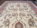 9' X 12' One-Of-A-Kind William Pak Peshawar Hand-knotted Wool Rug Nice