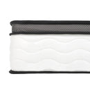 12" Hybrid Mattress With Pocket Coils And Memory Foam, Medium Firm by HouseOfZazla