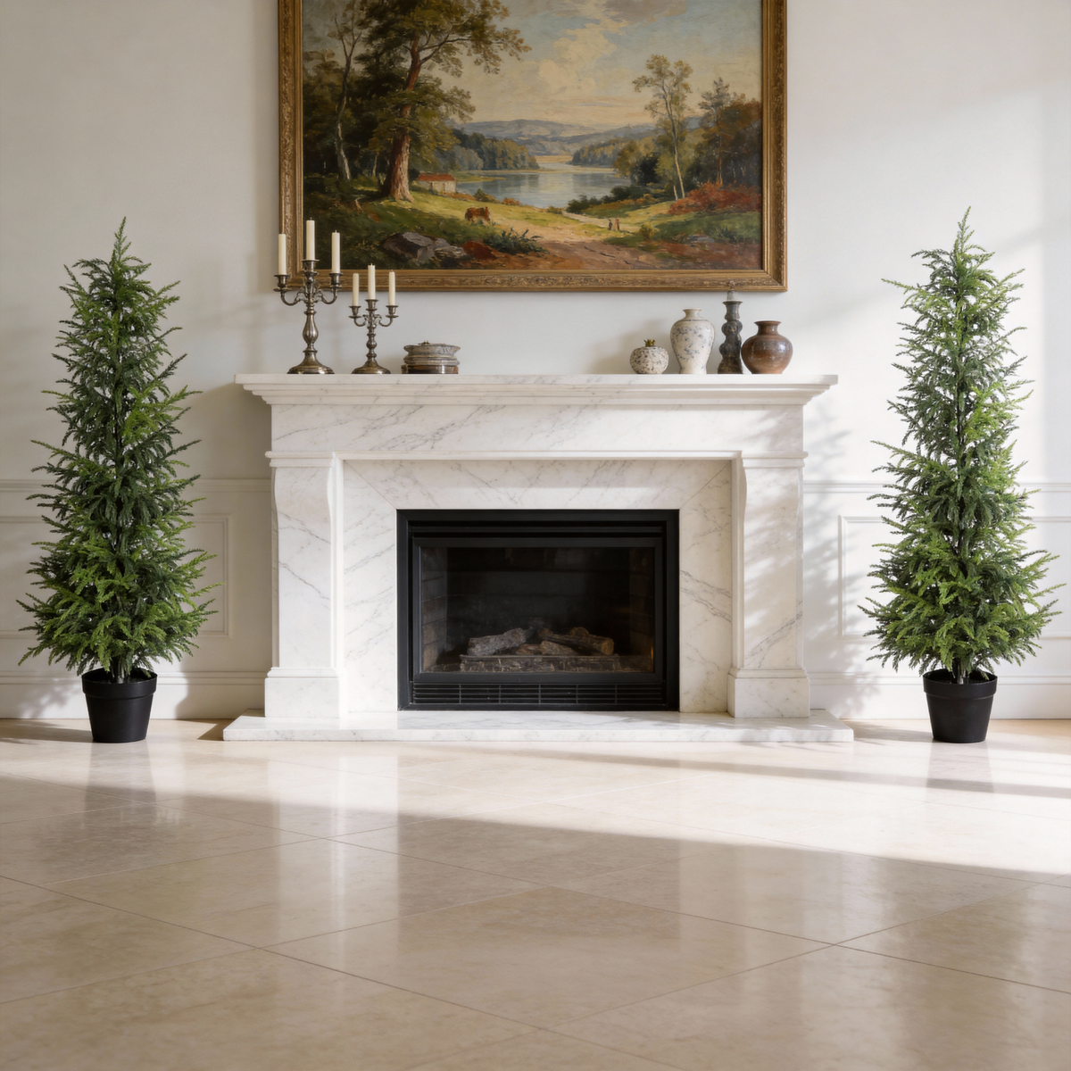 5' Artificial Real Touch Pine Tree, photo 3 of 6