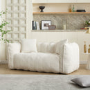 Cozy Beanbag Chair With High Resilience Foam Core For 2 by Unique Piece Furniture