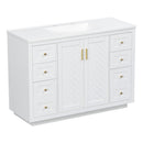 48" Bathroom Vanity with Sink Top