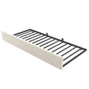 Upholstered Daybed With Metal Slatted Base by HouseOfZazla