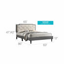 Bed (All in One Box) - Two Tone by Unique Piece Furniture