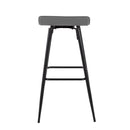 Ale - Contemporary Fixed-Height Bar Stool (Set of 2)