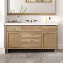 Bathroom Vanity With Sink, 5 Legs, Soft Close Drawers by HouseOfZazla