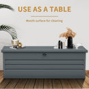 260 Gallon Metal Outdoor Deck Box
