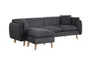 Brayden - Fabric Sectional Sofa Chaise by HouseOfZazla