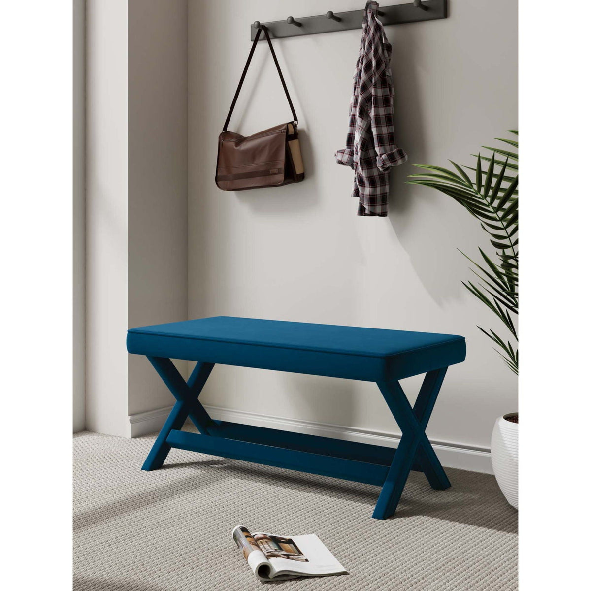 Abigail - Accent Bench With Piped Cushion, photo 22 of 40