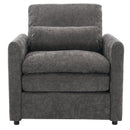 Cozy Upholstered Cushion Armchair For Living Room