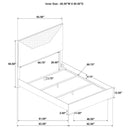 Pierce - Panel Bed LED Headboard by HouseOfZazla