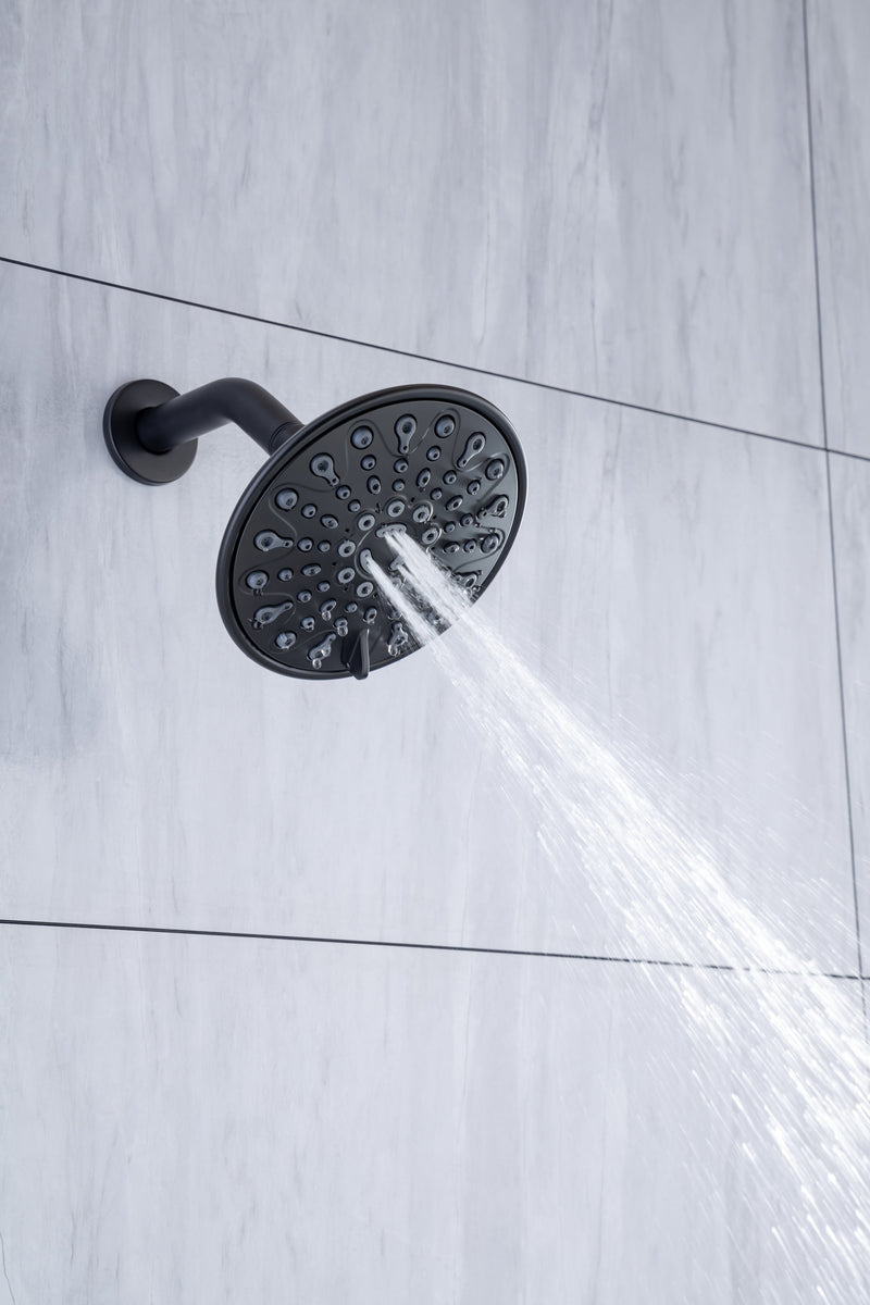 6 In. Detachable Handheld Shower Head Shower Faucet Shower System