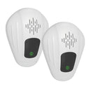 Ultrasonic Pest Repeller 2-Pack for Mosquitoes, Roaches & Rats