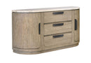 Braelyn - Stone Top Buffet - Dorian Gray by Unique Piece Furniture