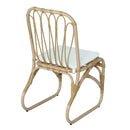 Outdoor Wicker Dining Chairs With Washable Cushions (Set of 2) by HouseOfZazla