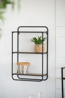 Wall Shelf - Black Brown by Unique Piece Furniture
