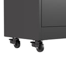 Heavy Duty Rolling Cabinet With Lock, Garage Storage Cabinet, 4 Adjustable Shelves For Tool Organization by HouseOfZazla
