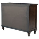 Berwick - 8 Drawer Dresser Cabinet With Felt Lined Drawers - Dark Oak by HouseOfZazla