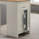 Alonzo - Small Space Counter Height Dining Table With Cabinet And Drawer Storage by HouseOfZazla