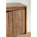 55x16x22.5" TV Cabinet With Recycled Wood 2 Door by HouseOfZazla
