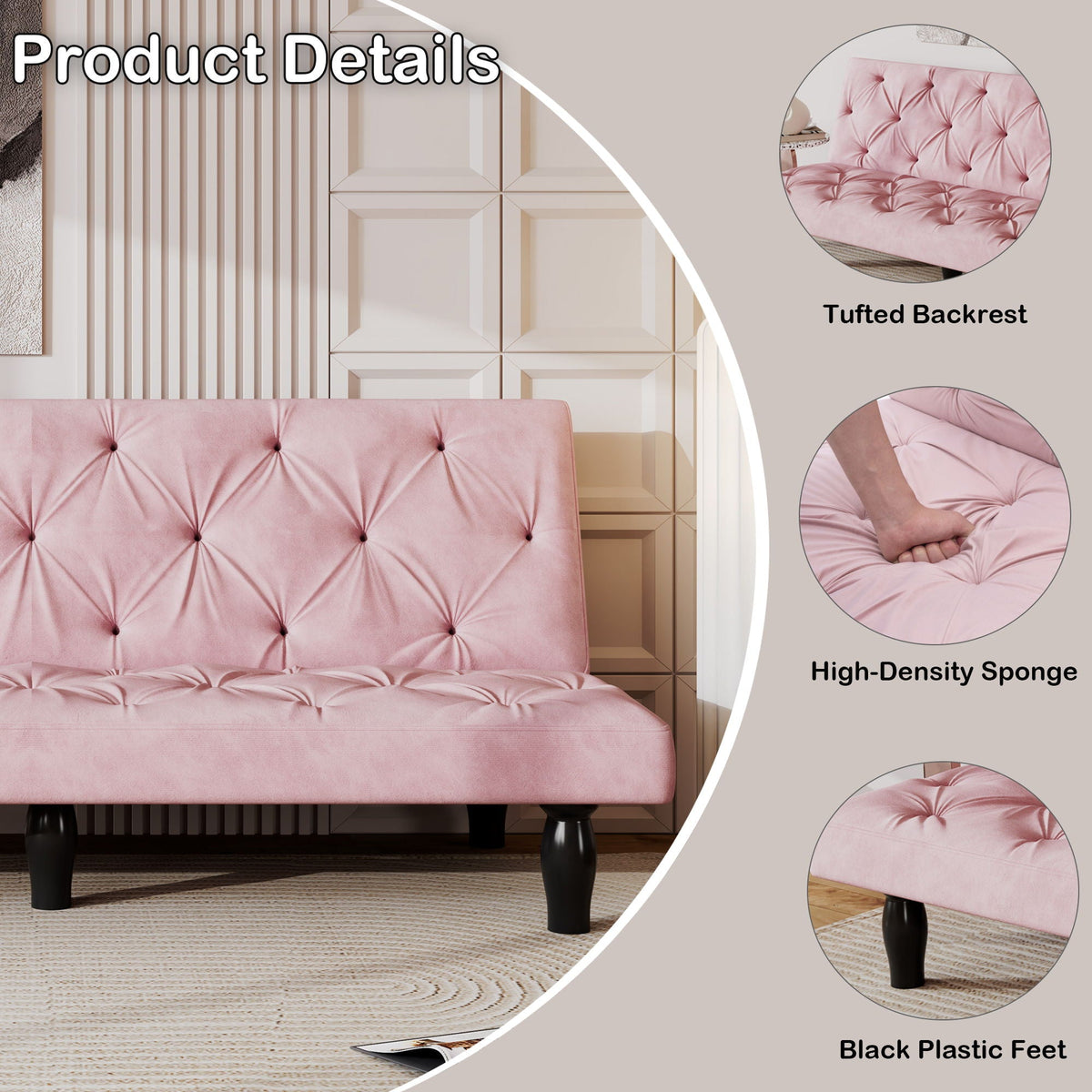 Sofa Bed With Adjustable Backrest, photo 8 of 19