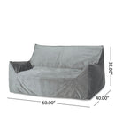 Fila - een Oversized Seater Bean Bag Chair With Armrests by HouseOfZazla