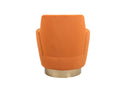 Teddy Swivel Barrel Chair, Swivel Accent Chairs Armchair For Living Room