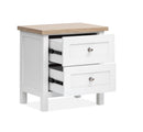 Windmill Harbour - Drawer Nightstand - White Whisp And Sand by Unique Piece Furniture