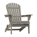 Oversize Outdoor Folding Adirondack Chair, Patio Chair For Garden by HouseOfZazla