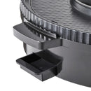 Hot Pot with Grill 1800W 2-in-1 Electric Smokeless Grill Hot Pot for 2-8 People by HouseOfZazla