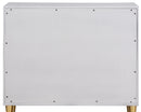 Anson Console Cabinet - Silver / Champagne