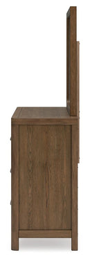 Cabalynn - Dresser And Mirror - Light Brown