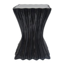 Outdoor Side Table, Wave Design End Table