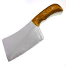 Foam Rubber Lightwood Handle Medium Butcher's Cleaver Prop