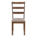 Dining Chair, Side, Upholstered For Dining Room, Transitional (Set of 2) - Beige by Unique Piece Furniture