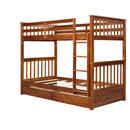 Bunk Bed With Ladders And 2 Storage Drawers by Unique Piece Furniture