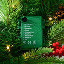 24-Inch Pre-Lit Artificial Christmas Wreath