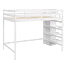 Loft Bed With Built In Storage Wardrobe And Staircase by HouseOfZazla