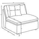 Greeley - Armless Chair